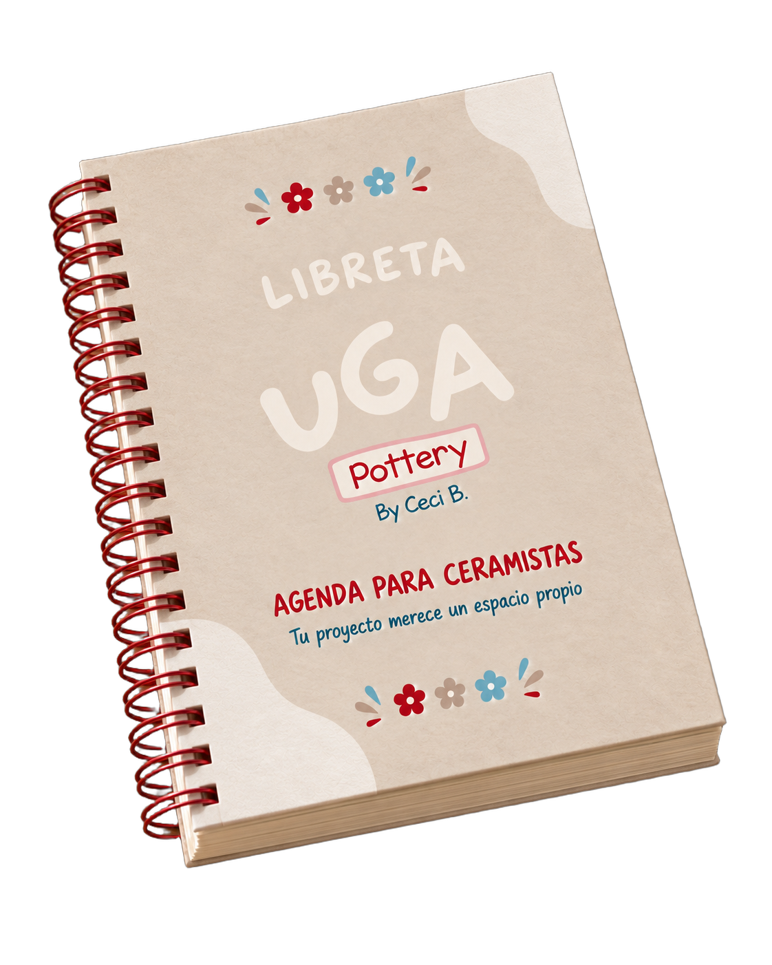 Frente de la Libreta Agenda UGA